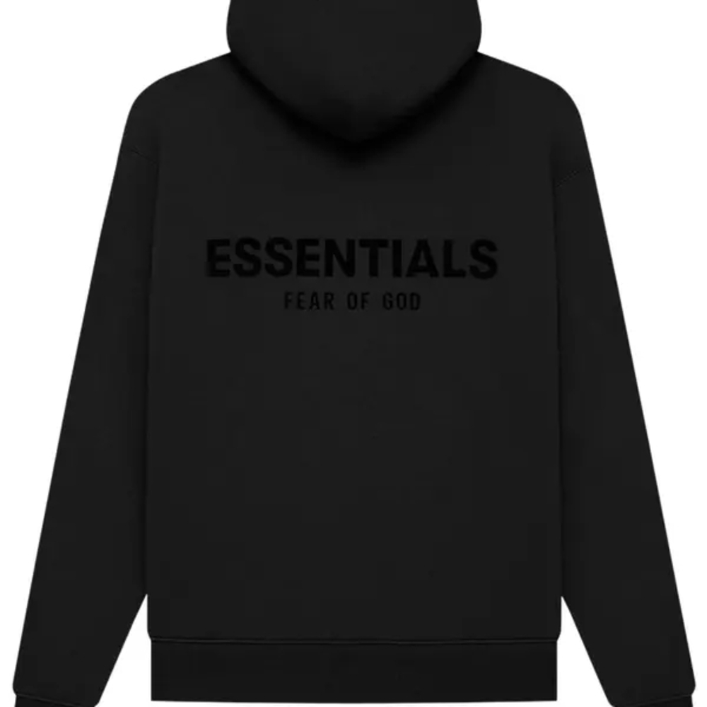 Fear of God Essentials Black Hoodie
